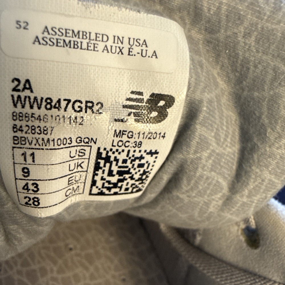 New Balance Women's 847v2 Walking Size 11 Athletic‎ Shoes Grey/Pink |WW847GR2| - Picture 4 of 15